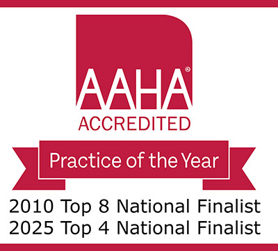 AAHA Award Winning Hospital Logo